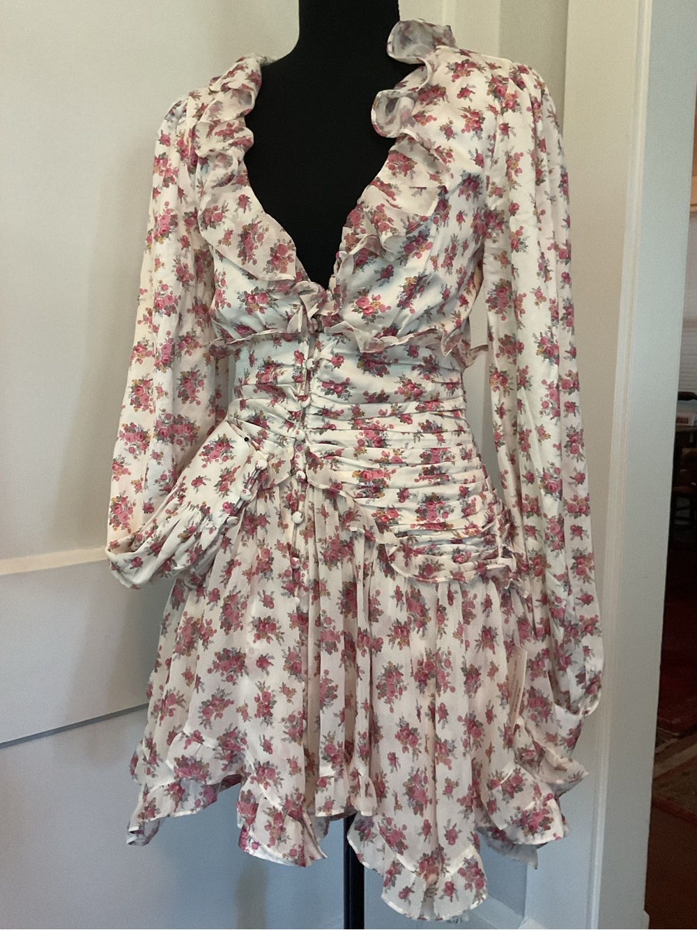 For Love& Lemons NWT Jayleen mini dress